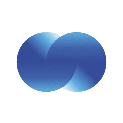 Arush Solar Tech logo icon blue circles solar energy company Bengaluru