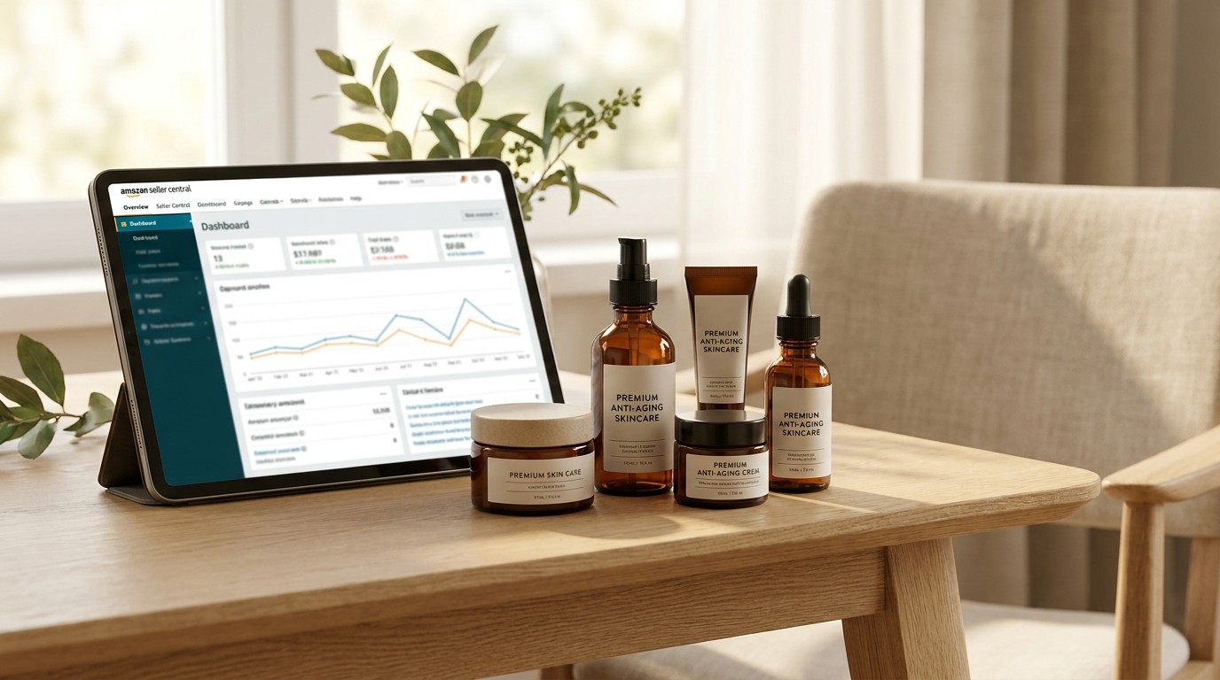 Amazon agency for premium anti-aging skincare brands
