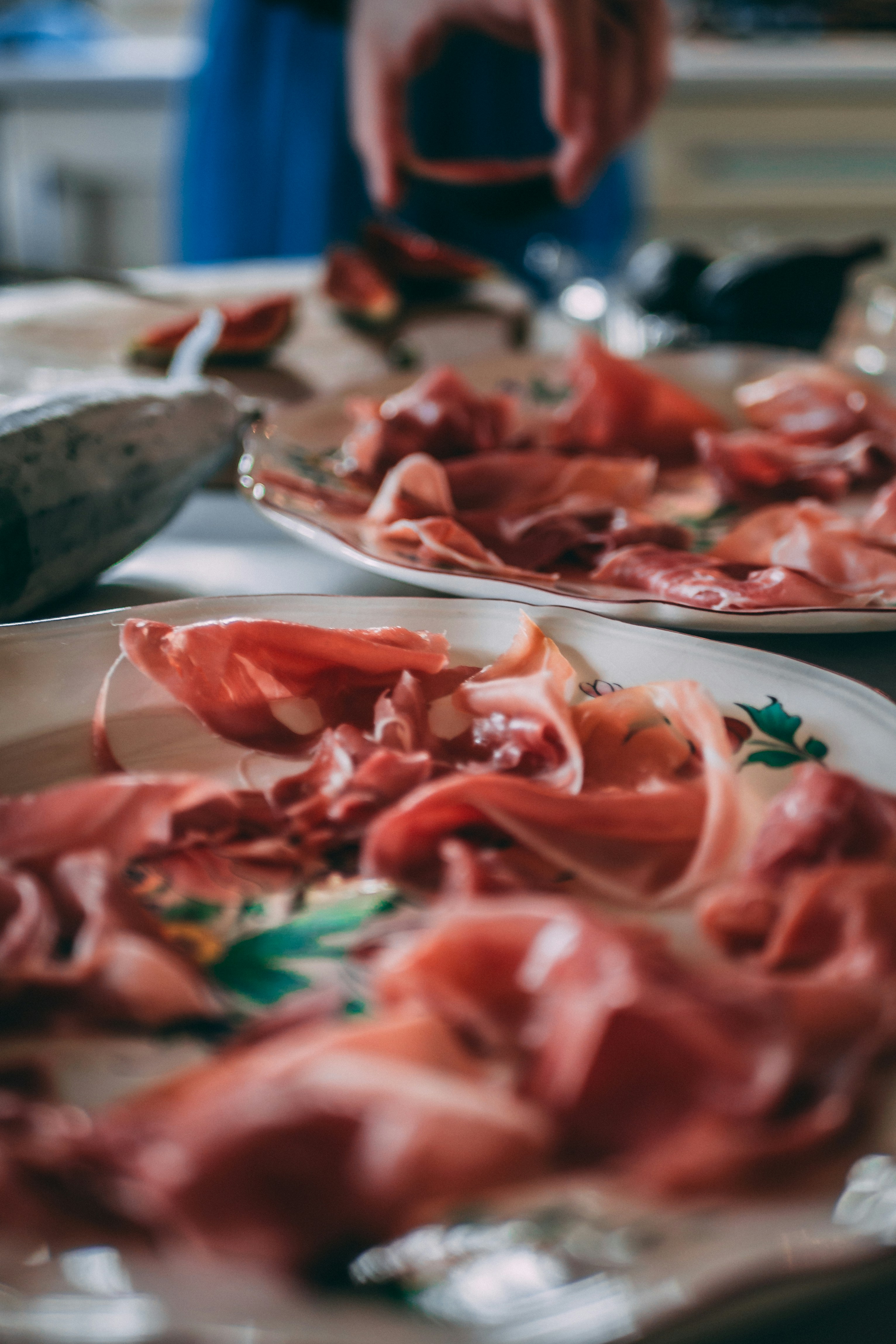 Selection of italian cured meats