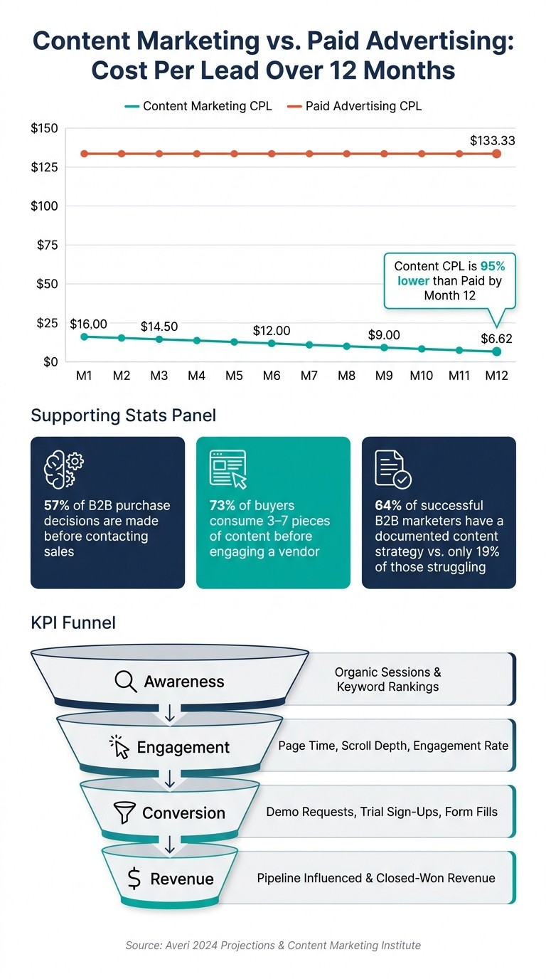 Content Marketing vs. Paid Advertising: Cost Per Lead for PropTech Startups
