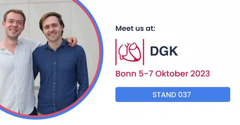 Vorstellung der Plattform vor Fachpublikum auf den DGK Herztagen in Bonn