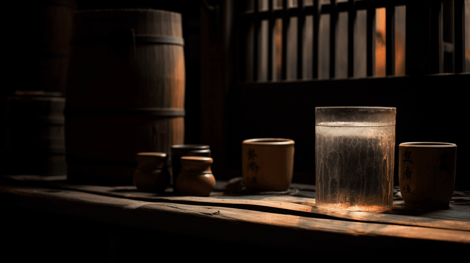 A futuristic concept car with gullwing doors