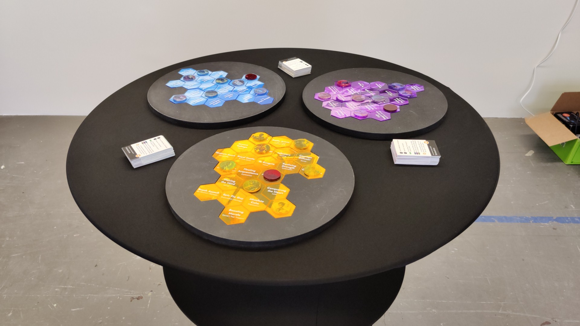 App Screen with open sidebar