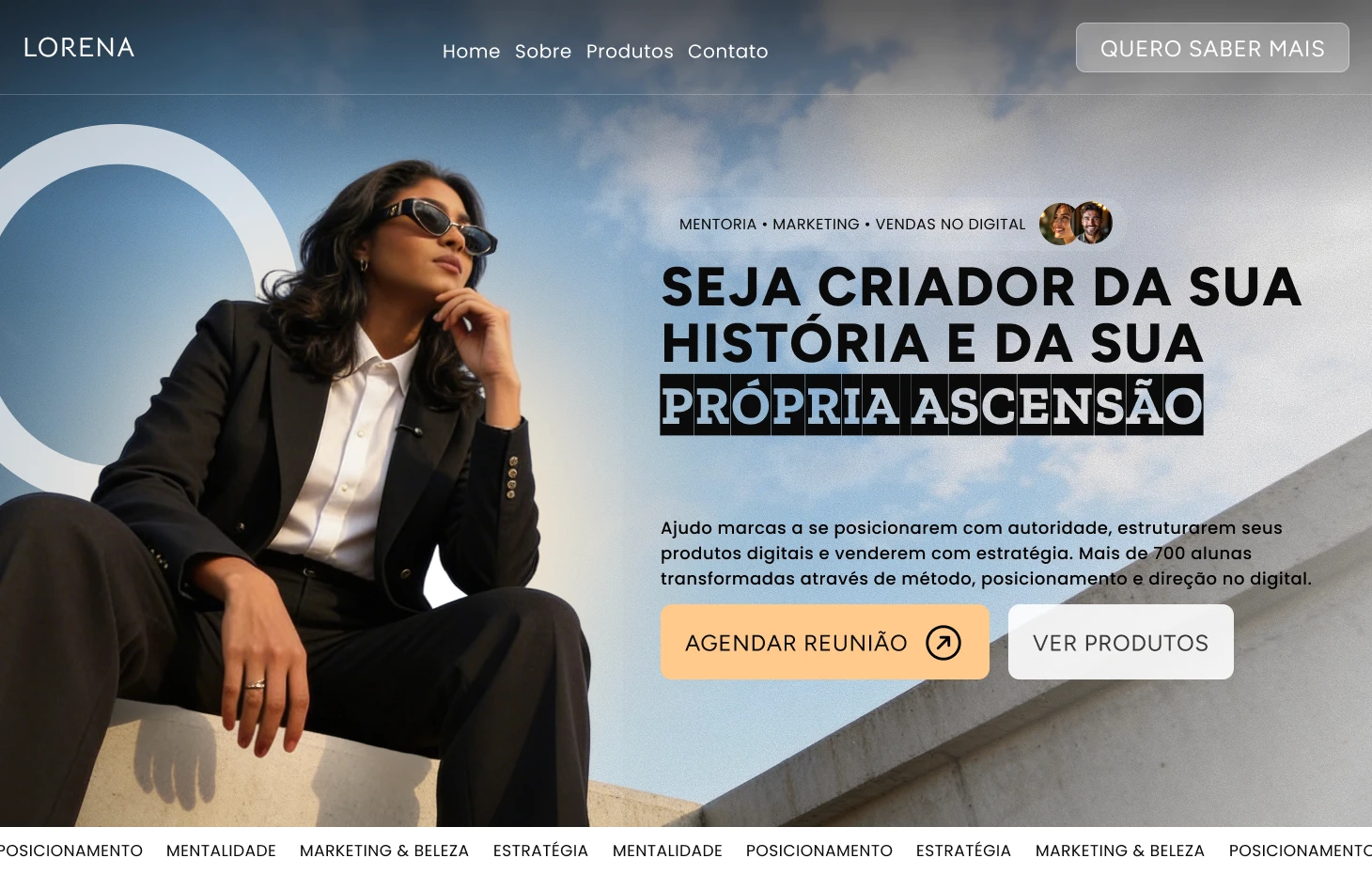 Demo de site da Sales Club