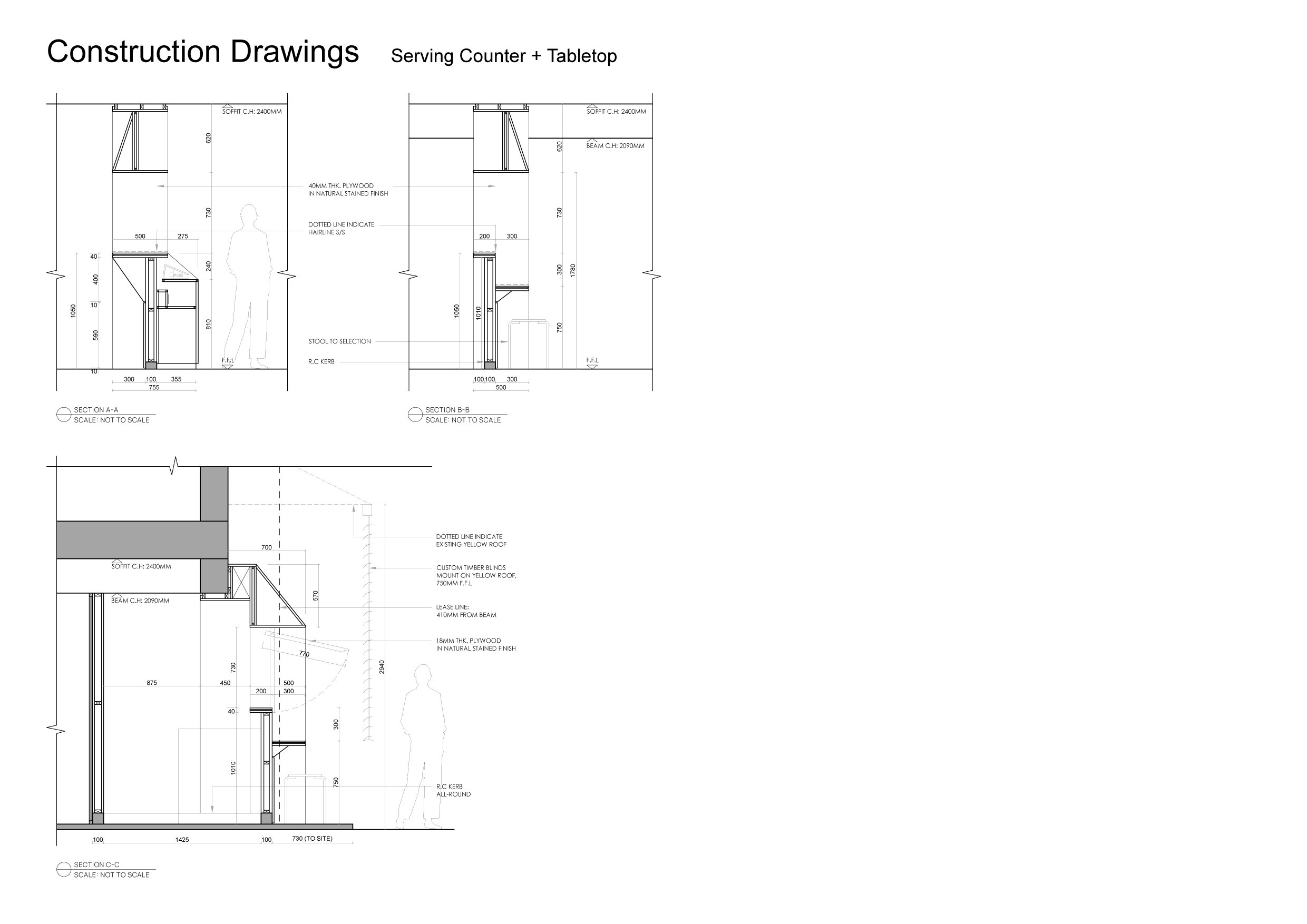 Work shown was produced during [Interior Architect] role tenure at [Mentahmatter Design].