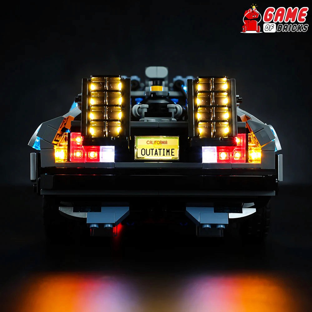 LED-lyssett til LEGO® Back to the Future Time Machine 10300, bilde 6 - Brikkenerd