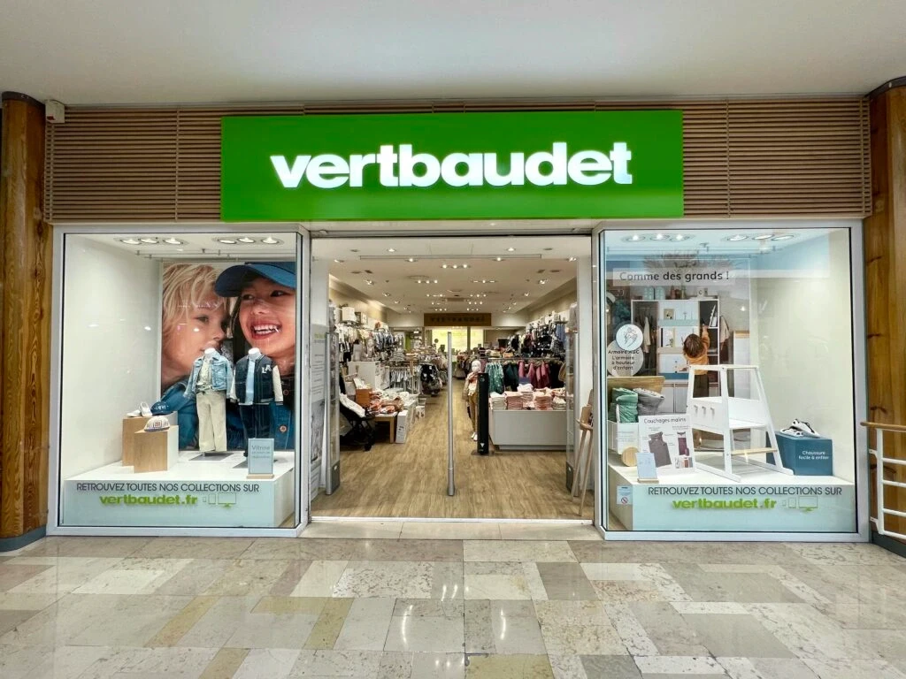 devanture magasin verbaudet