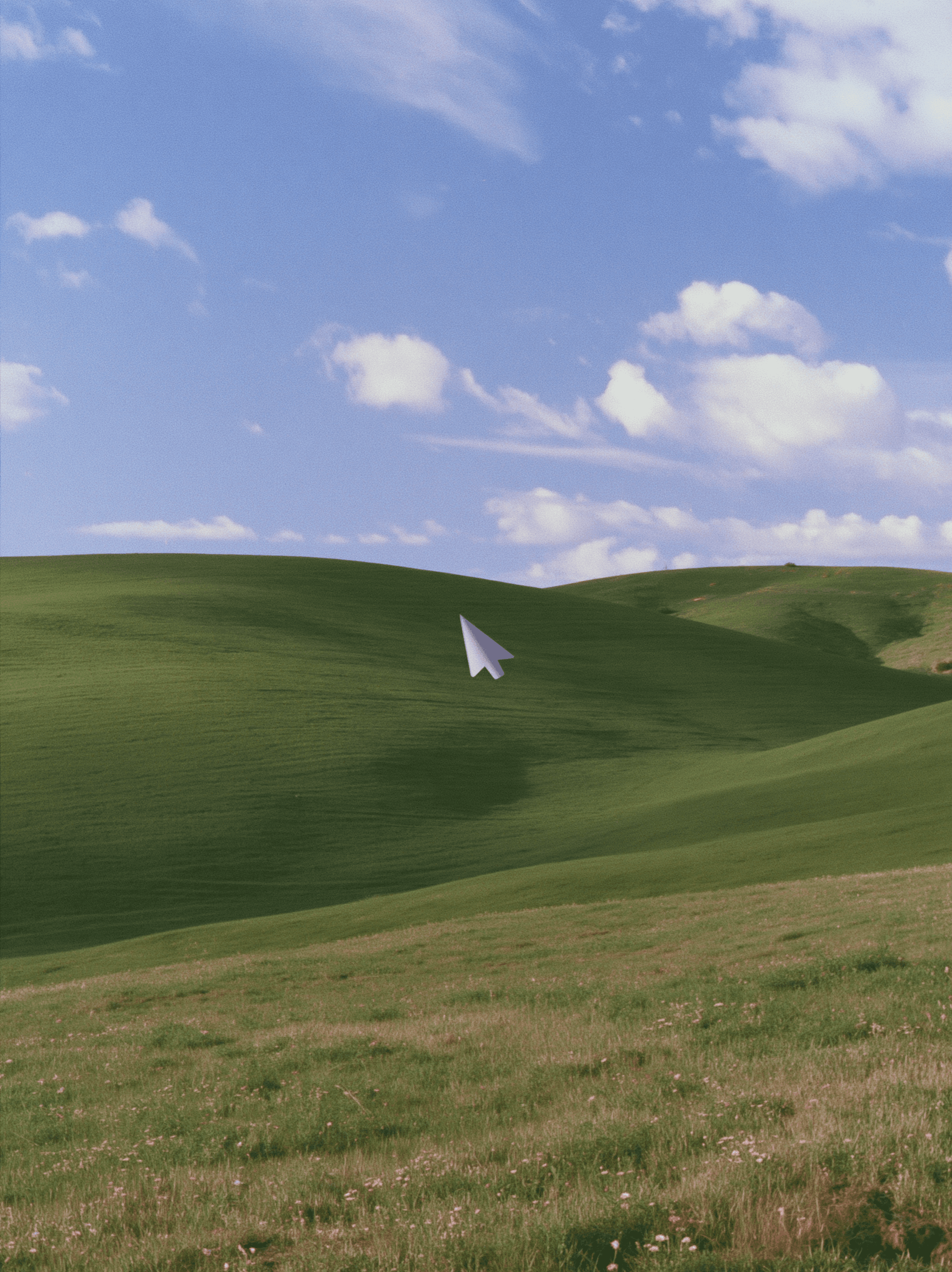 Realistic nature landscape