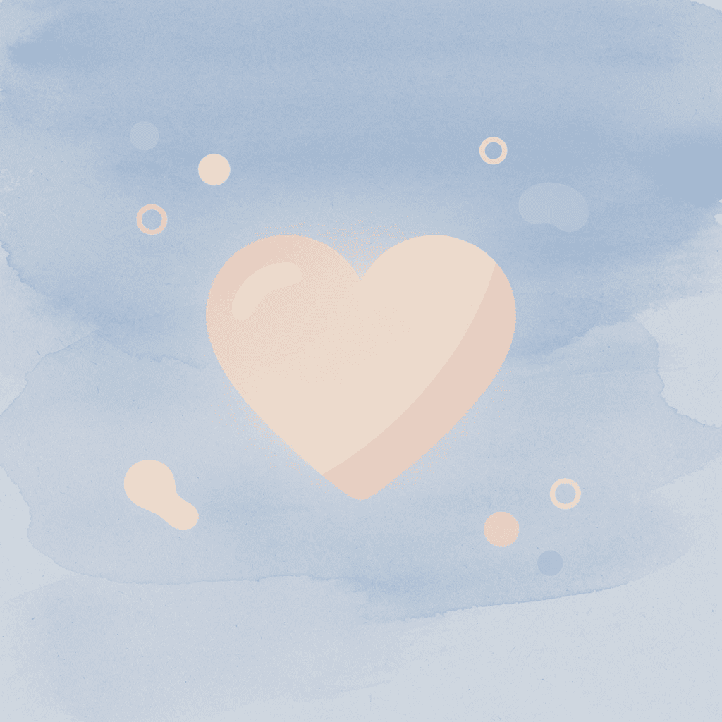 Heart icon representing emotional development in homeschool preschool - Homeschool Preschool 