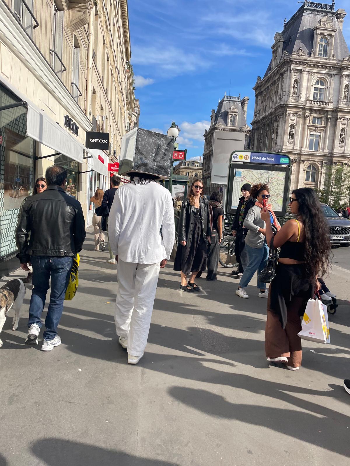 Ye, Yannos Majestikos, Chatelet Les Halles, Paris, France, uncommissioned, 2025