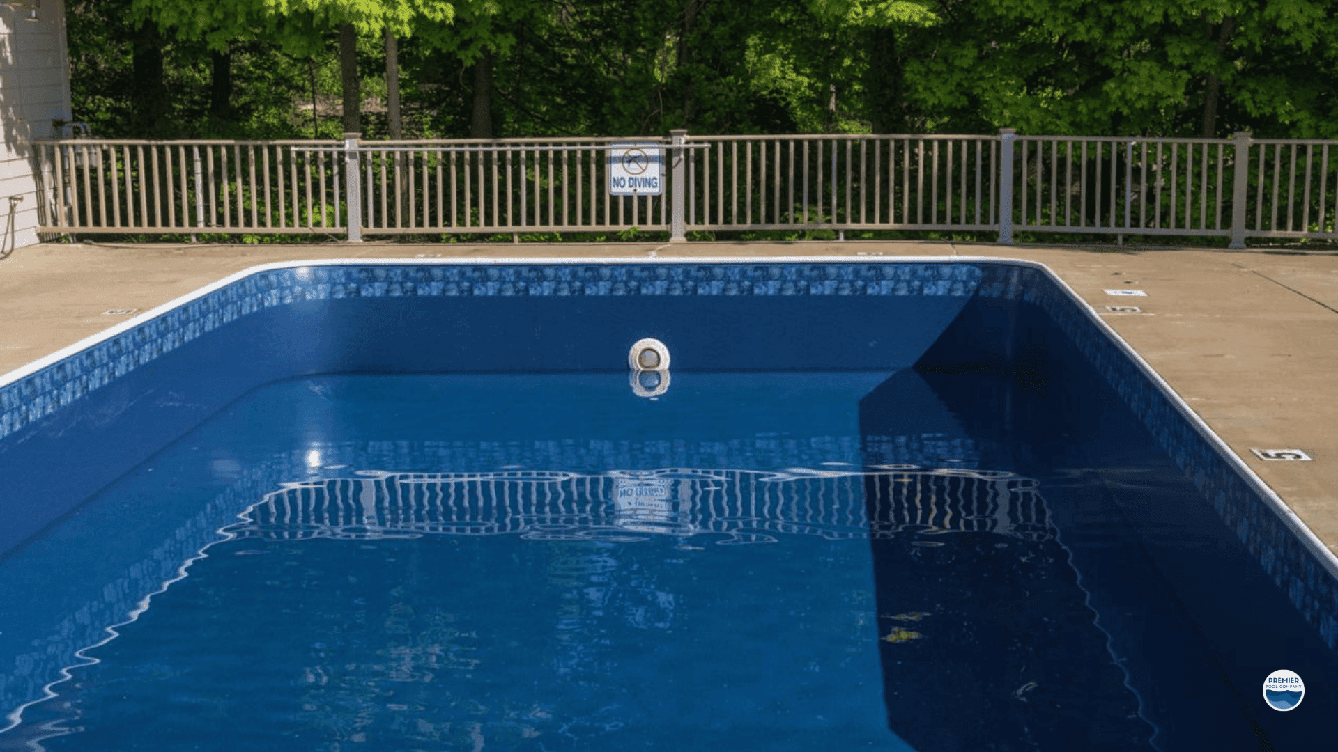New pool liner improving aesthetics water quality and overall pool value