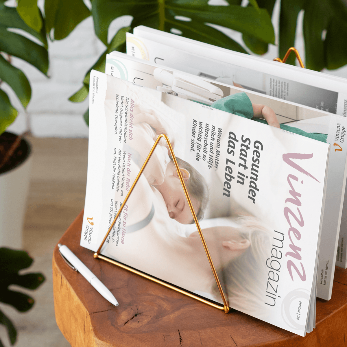 Vinzenz magazin in Magazinhalter