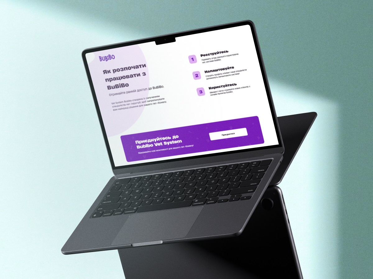 An example of the Work&Go website interface, developed by Codeska