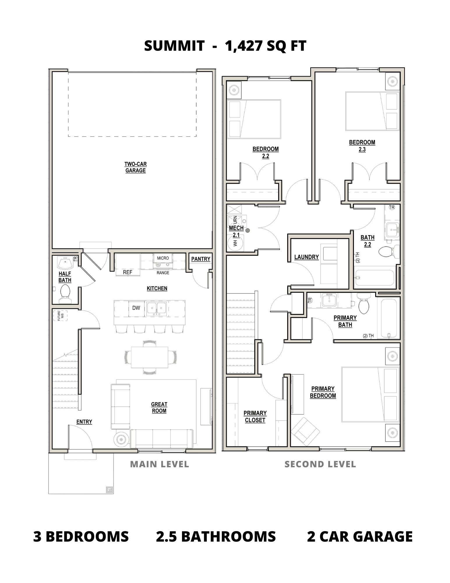 Summit floor plan 3D tour preview