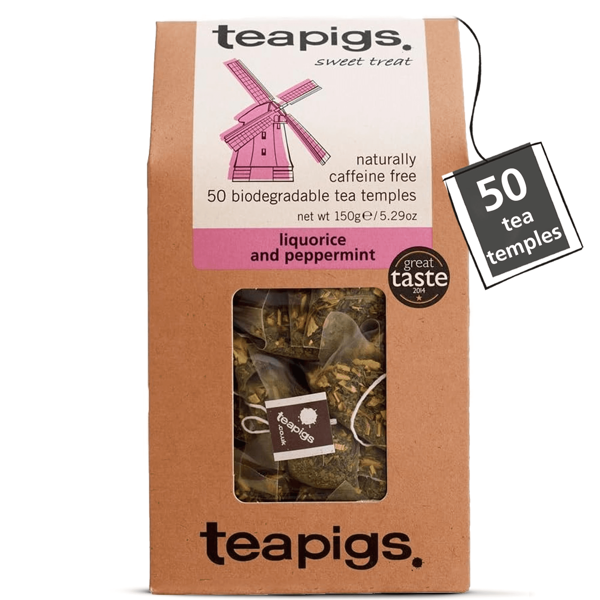 Teapigs Liquorice & Peppermint Herbal Tea Bags