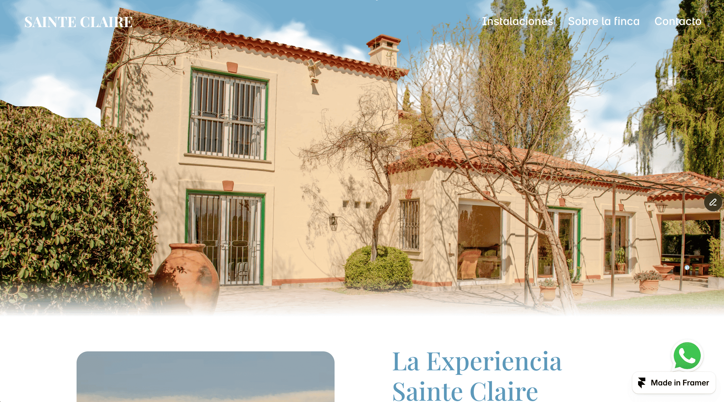 sainte claire, chalet