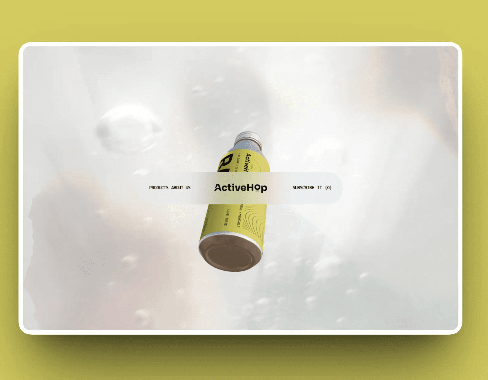 Website of Active Hop