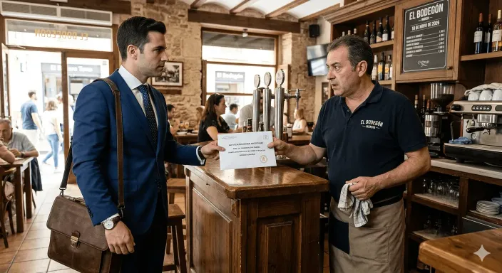 Demanda por daños y perjuicios recibida por el dueño de un negocio de hostelería sin cobertura adecuada.
