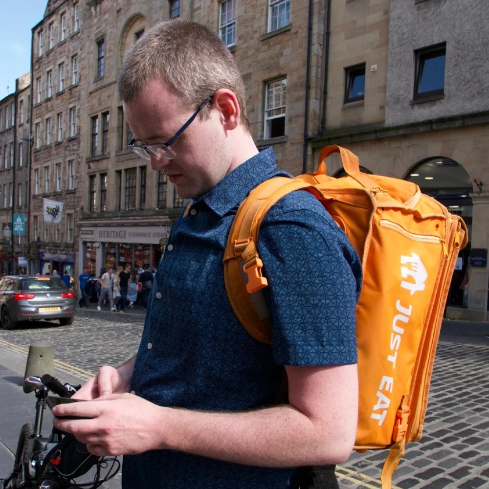 Delivery driver new bag