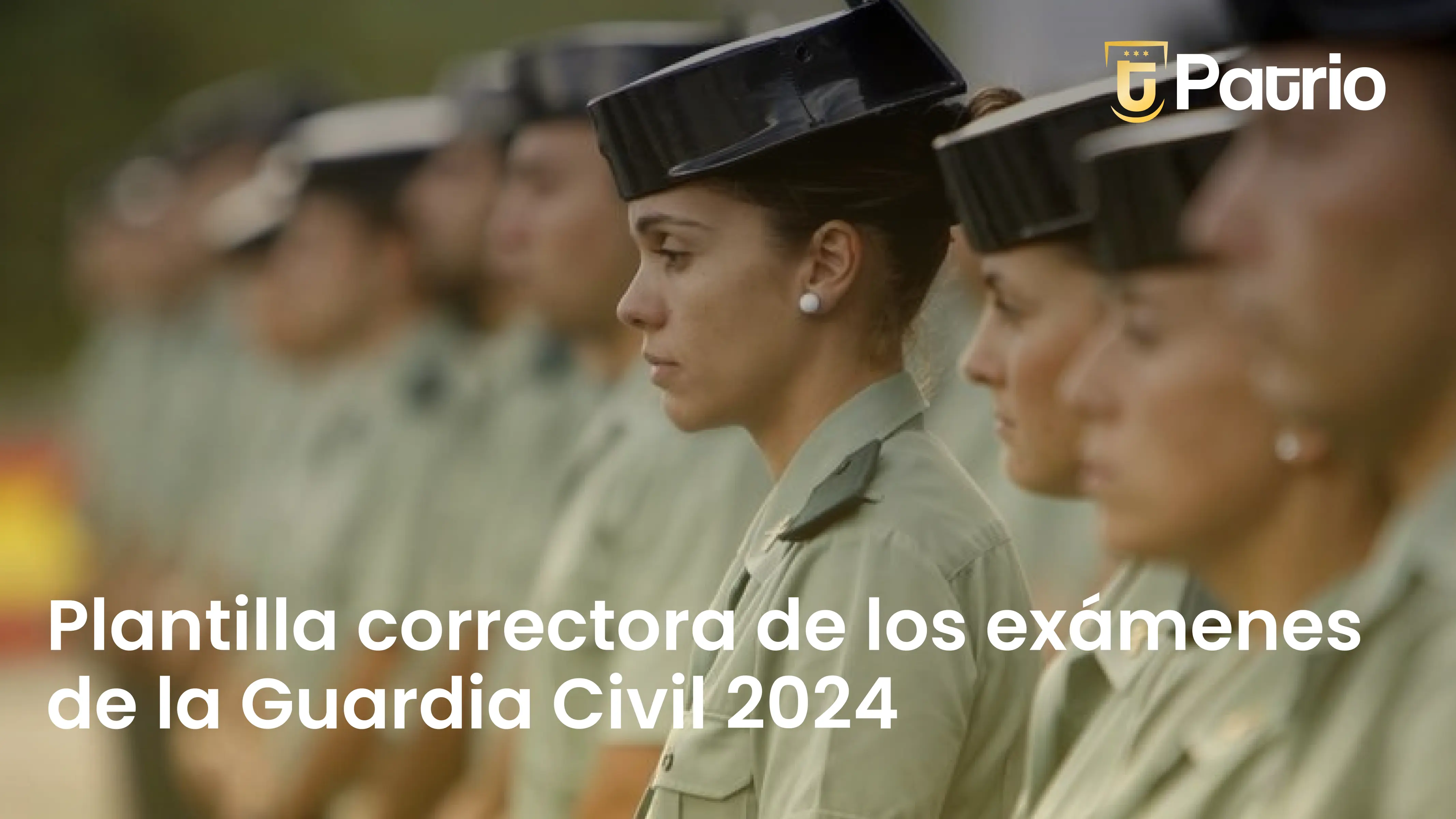 plantilla correctora guardia civil