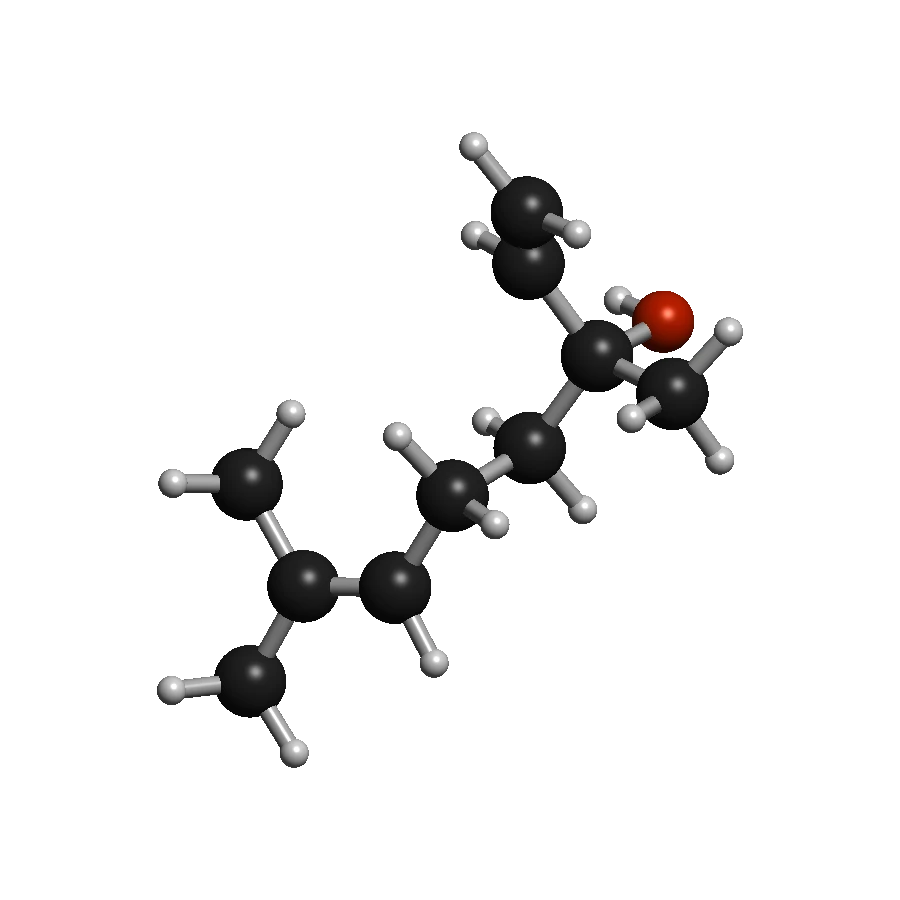 Linalool molecular structure