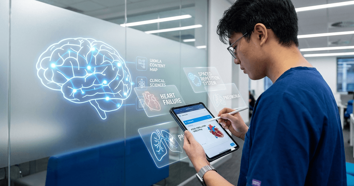 Cover: UKMLA Flashcards: Make Oncourse AI Schedule What You're About to Forget