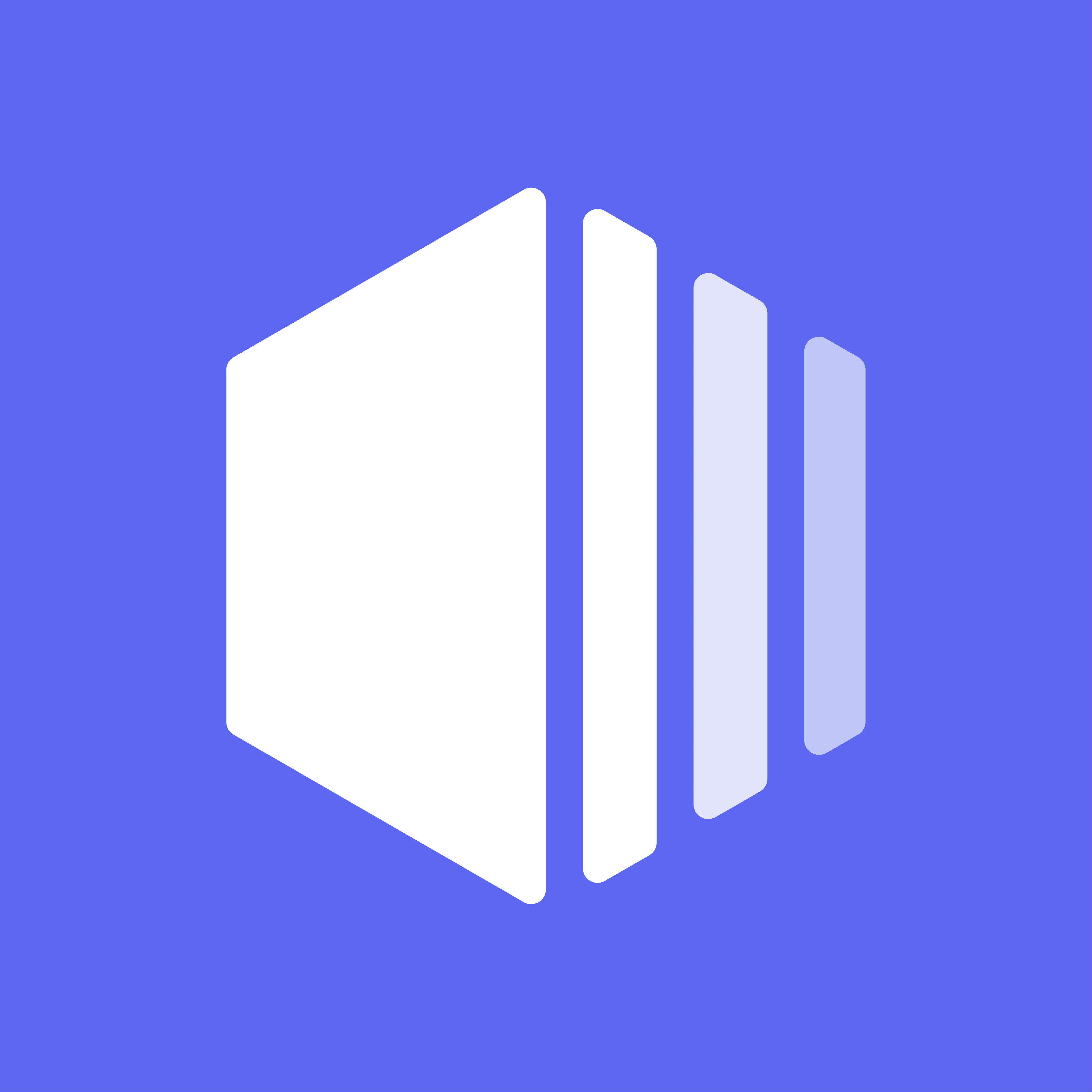 EarlyBird logo — minimal white bird icon on transparent background.