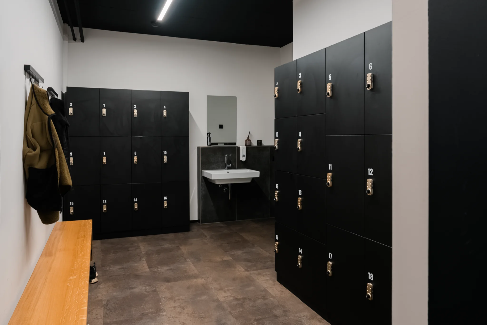 Kraftwerk Fitness Heerbrugg Eingangsbereich