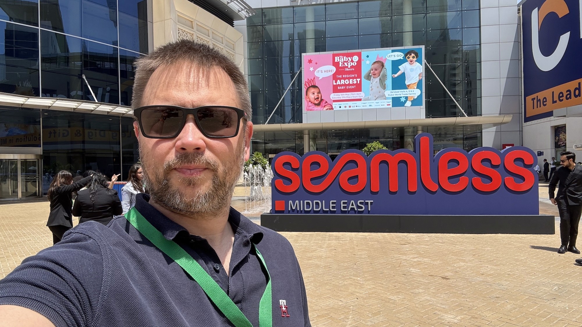 Attending Seamless Middle East fintech conference Dubai