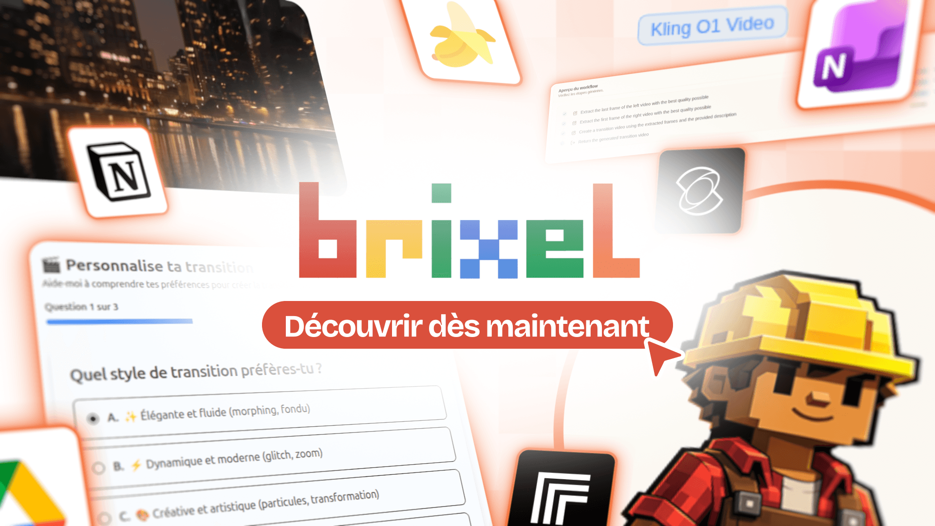 Vidéo motion design BRIXEL