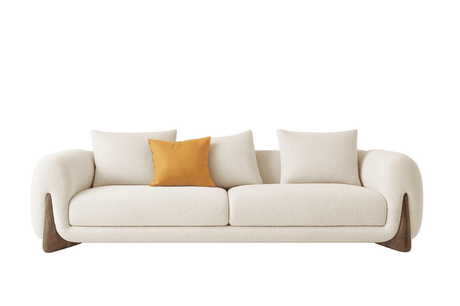 Plum velvet 3-seater with channel tufting and gold-toned legs.