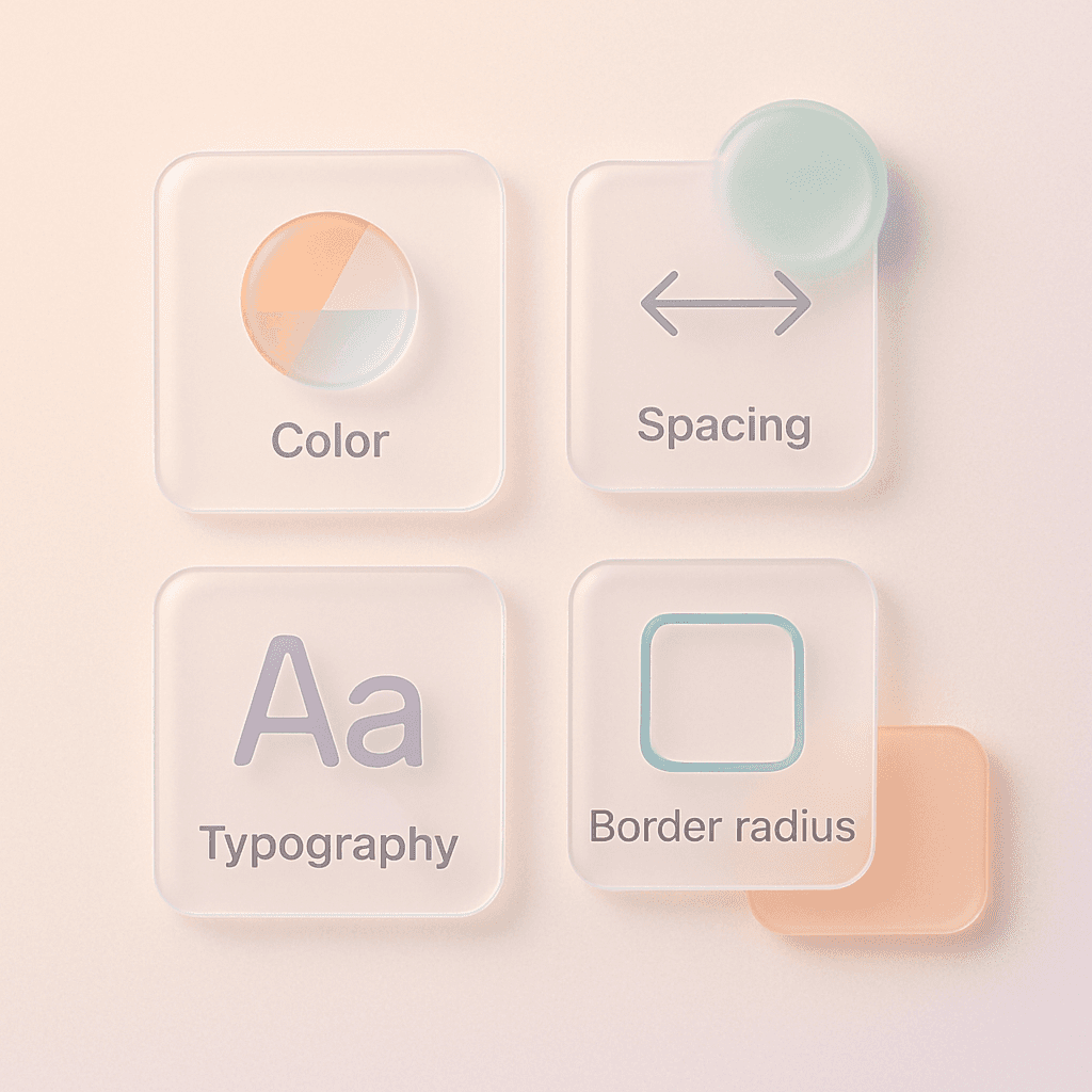 Design System tokens and elements