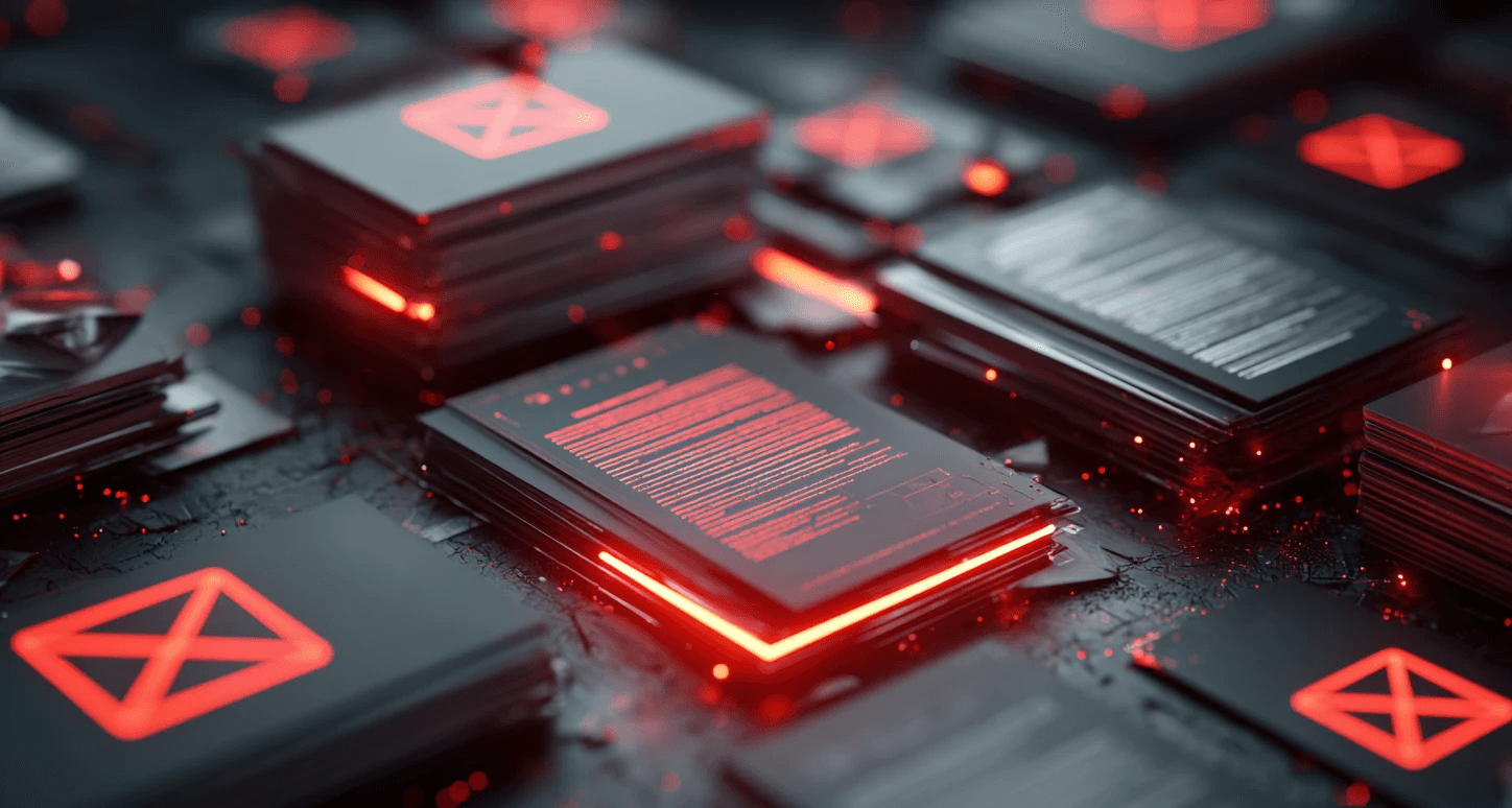 contracts with email icons