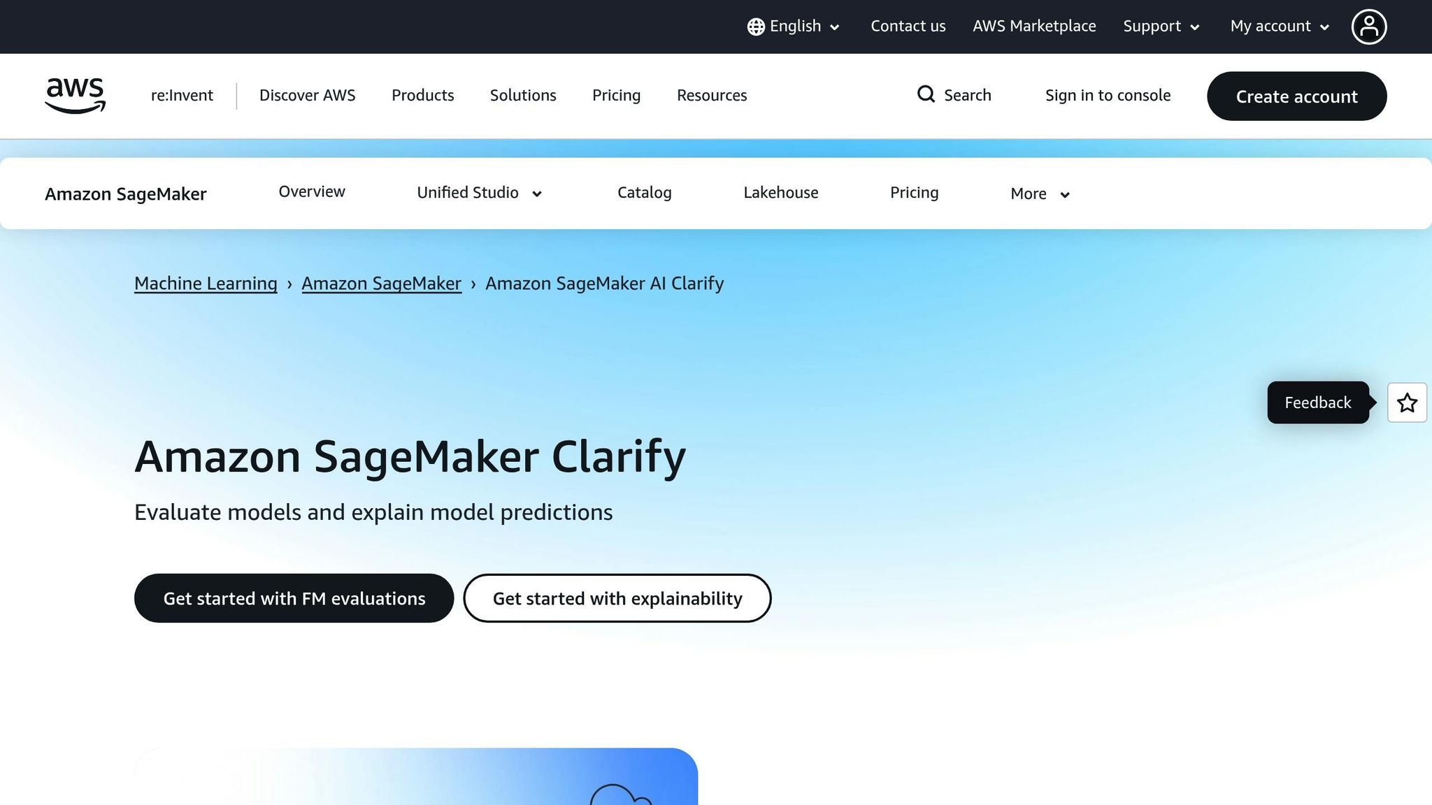 Amazon SageMaker Clarify