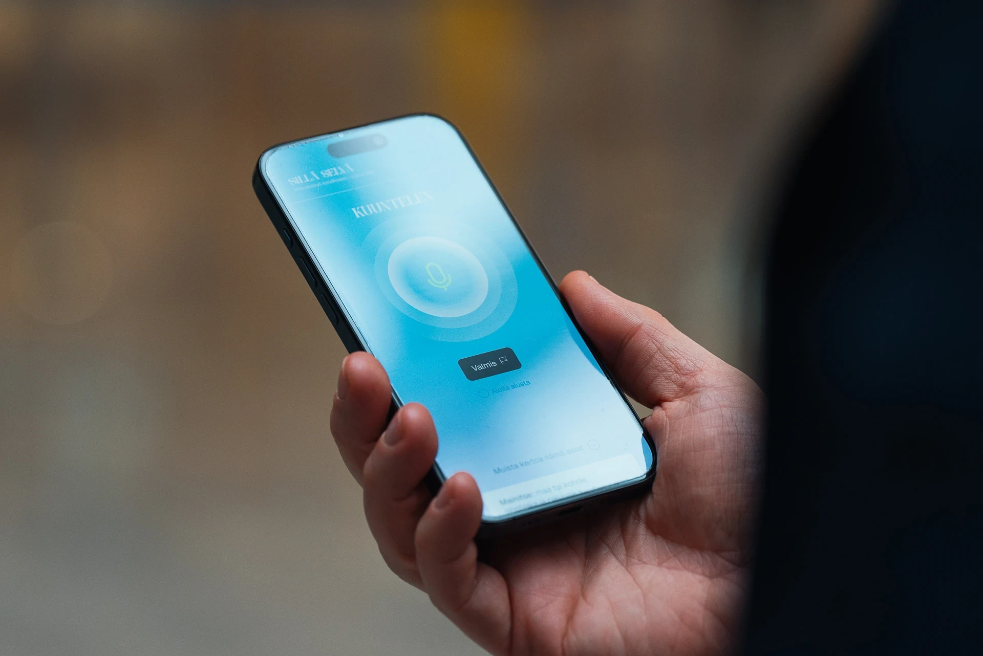 sillä selvä appi kädessä