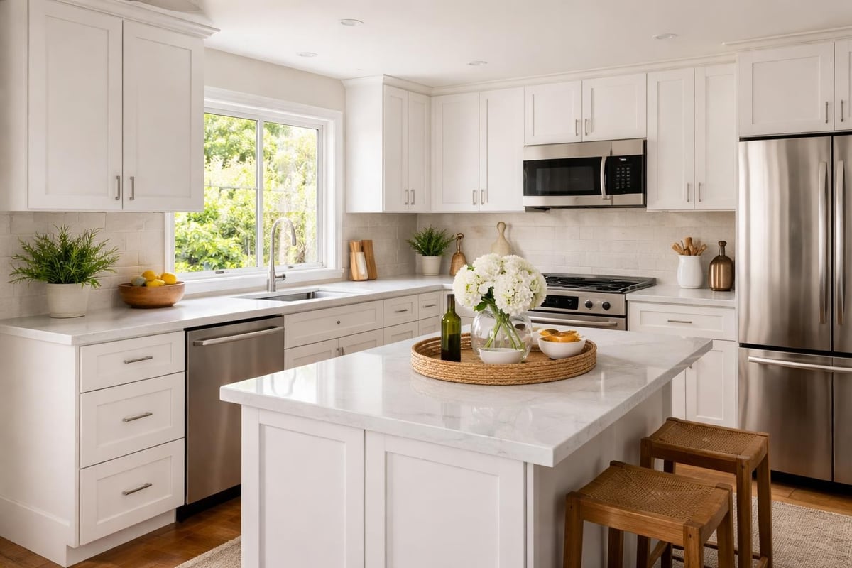 Kitchen feature highlighting