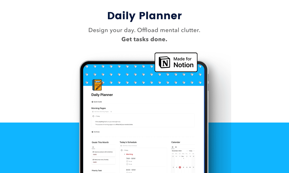 The 15 Best Daily, Weekly and Monthly Notion Planner Templates