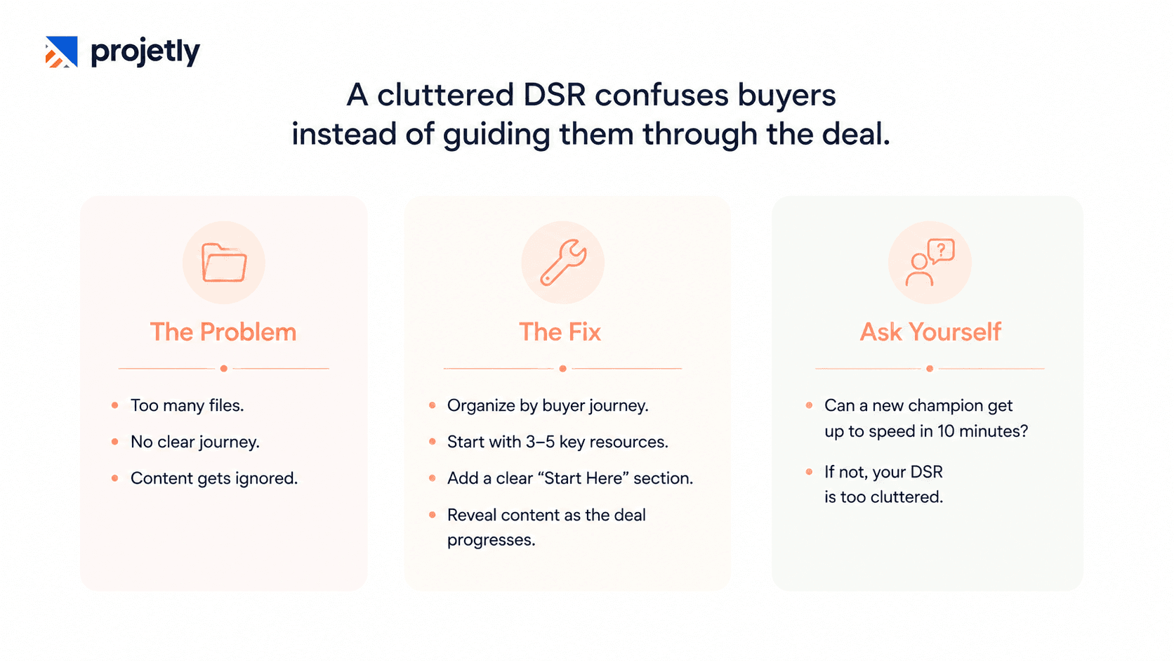 Are you treating your DSR like a file dump?