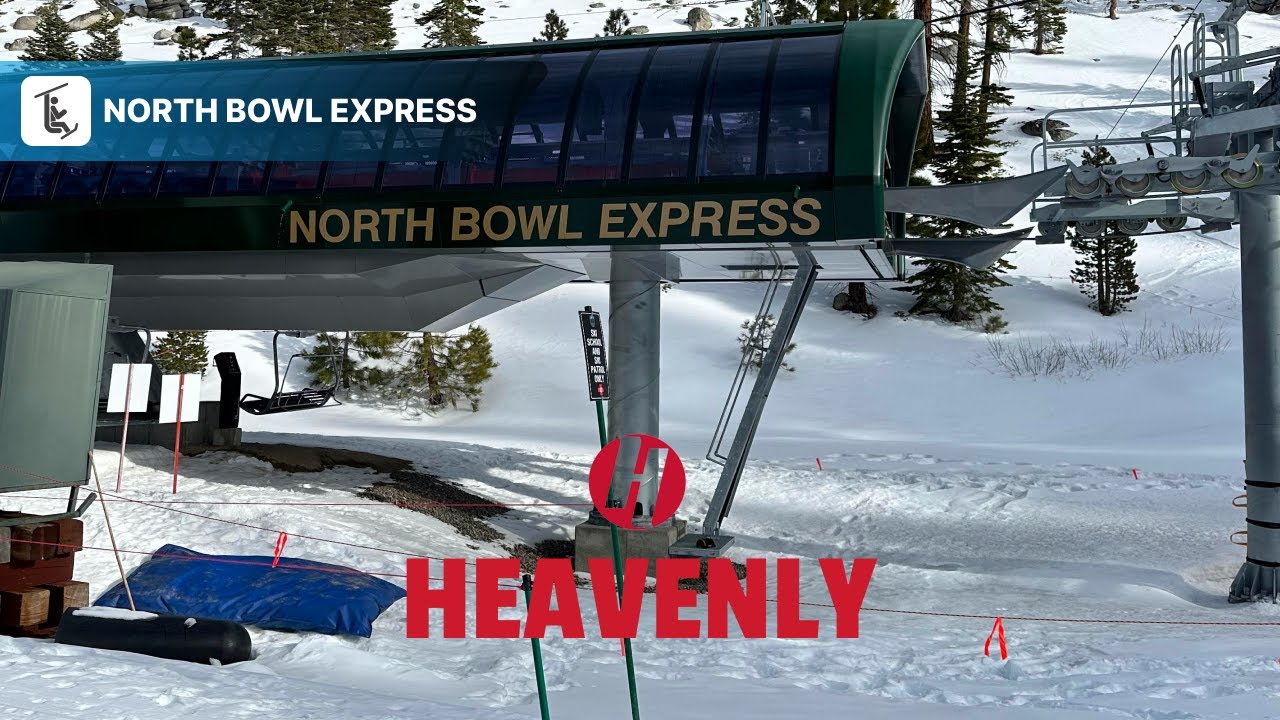 North Bowl Express Heavenly – Gateway to Excellent Tree Skiing