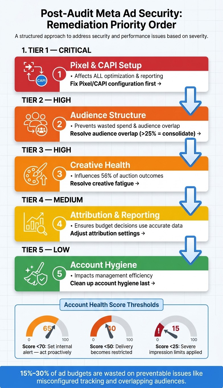 Meta Ad Account Security: Post-Audit Action Plan