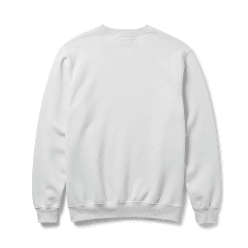 Crewneck sweatshirt mockup back