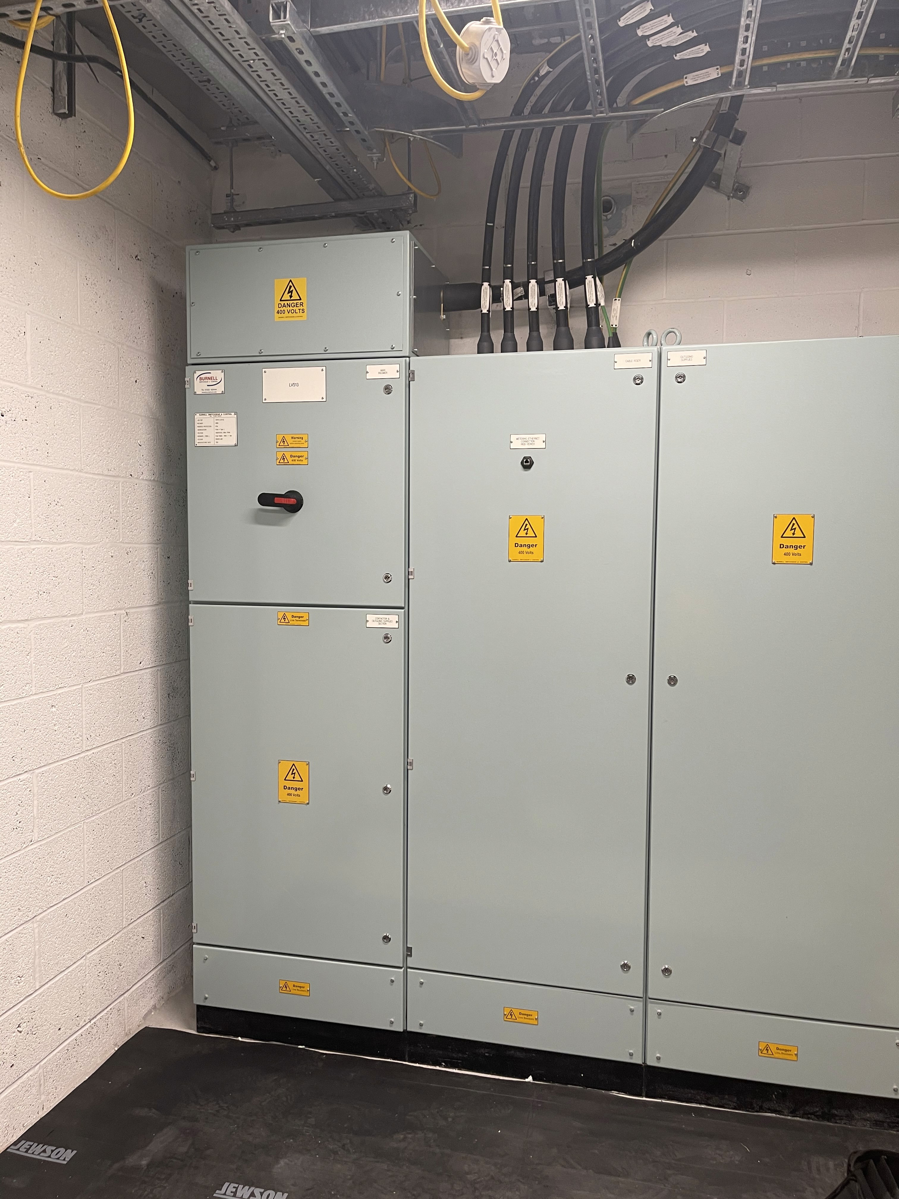 An electrical rail project completed by DPH 