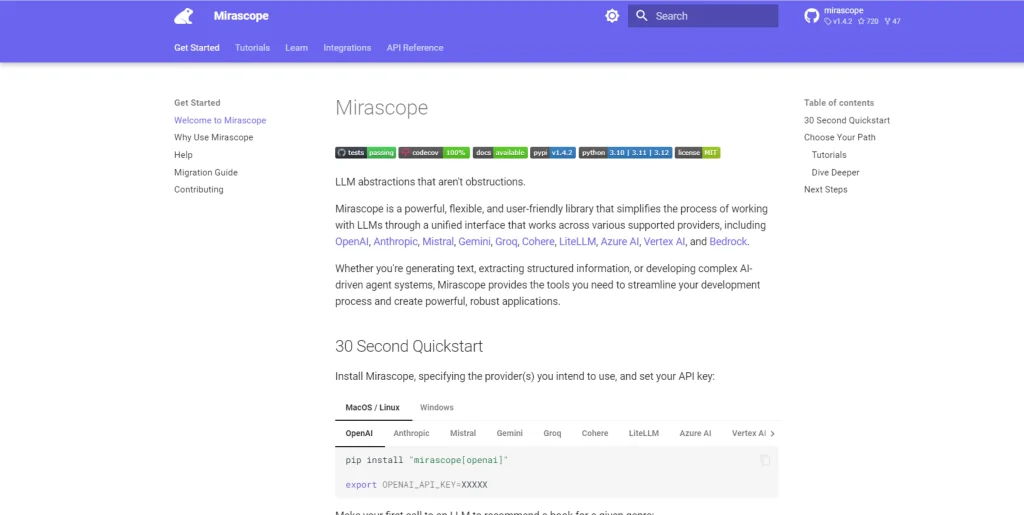 Mirascope
