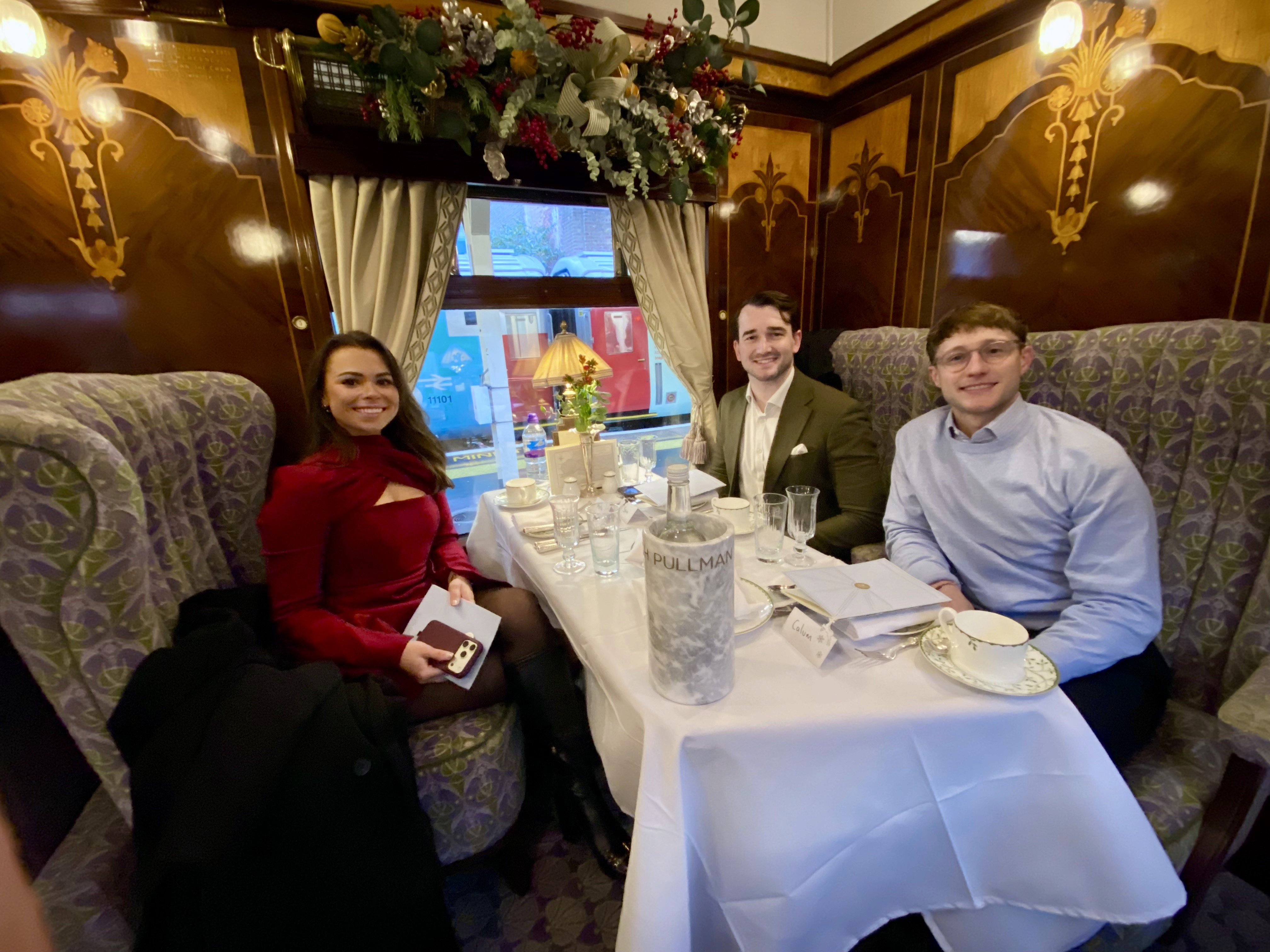 Snow-covered chalet venue for IQUW corporate ski event