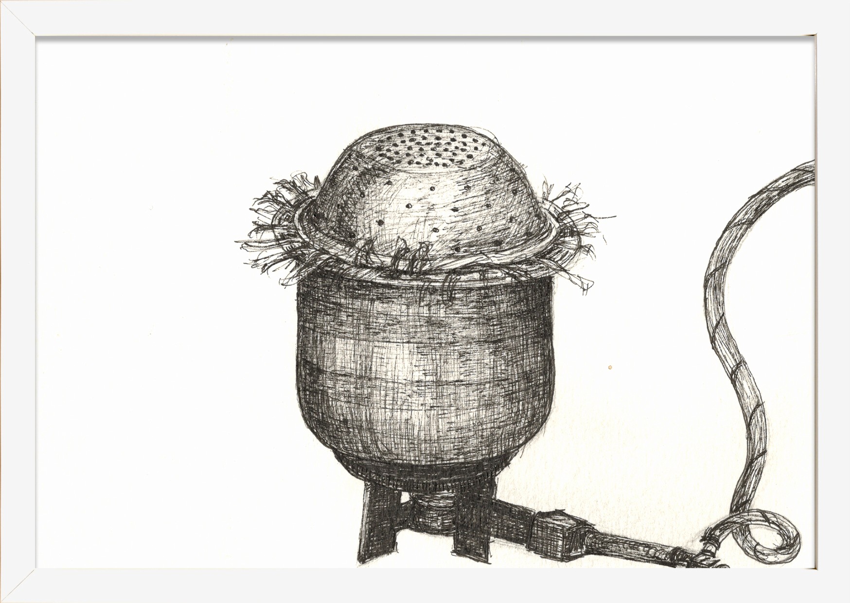 herd of sheep on road painting