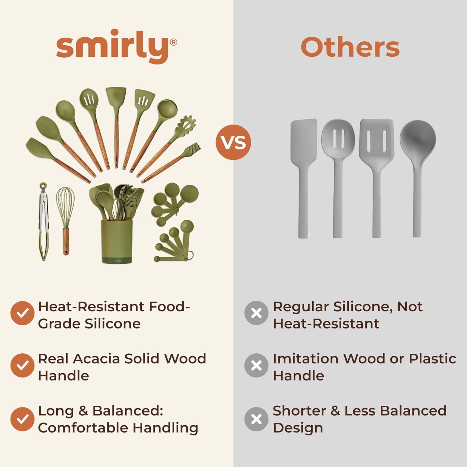 smily silicone spatula and spoons slideshow 3