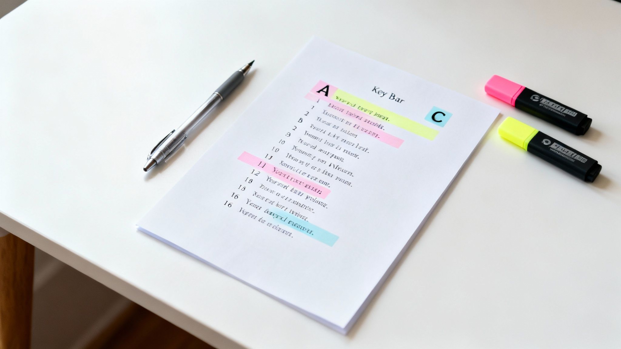 Rhyme Scheme Pattern Mapping (Visual Technique)