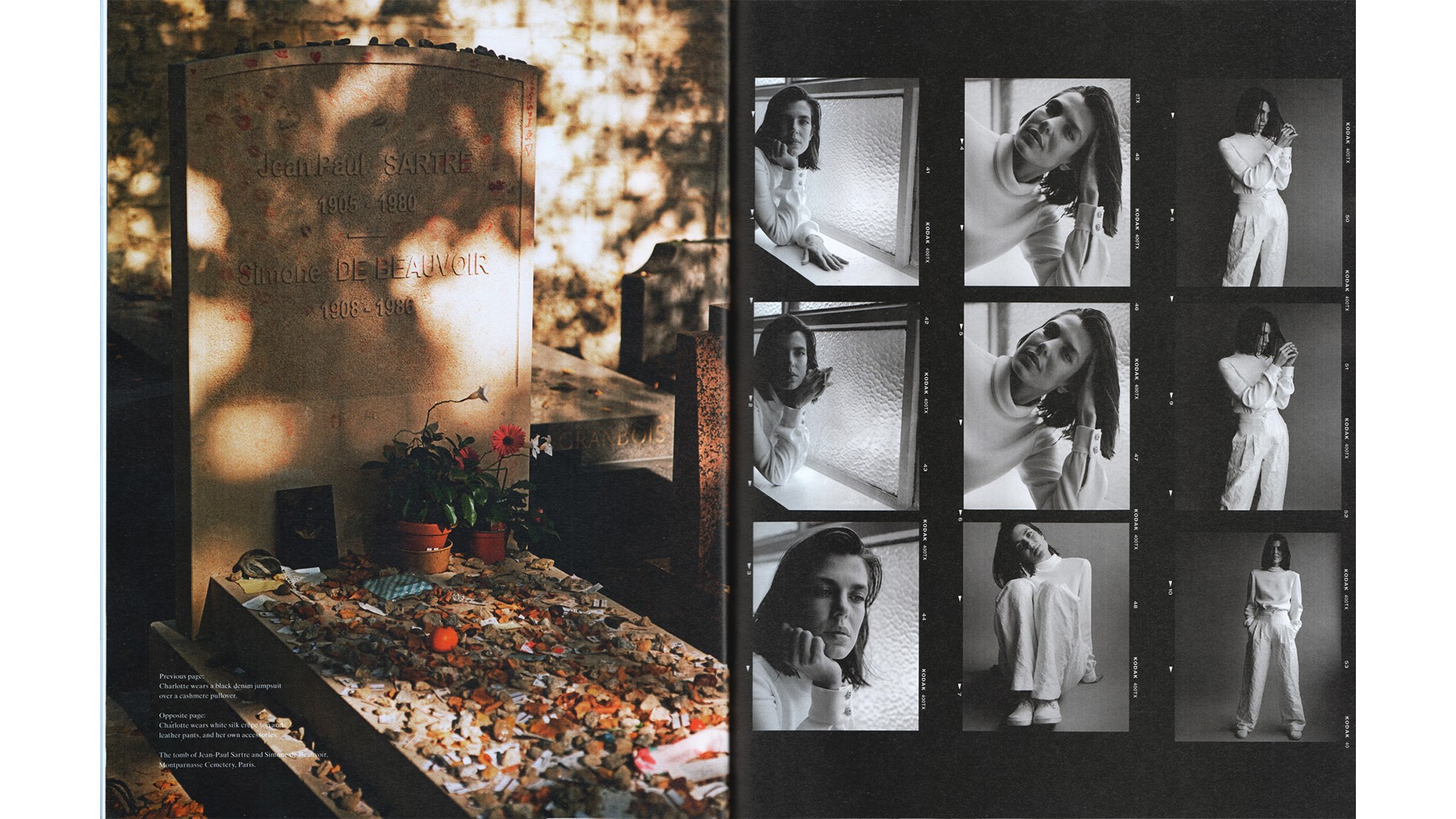 System Magazine Supplement Chanel Photographed by Alasdair McLellan Feautirng Keira Knightley and Charlotte Casiraghi