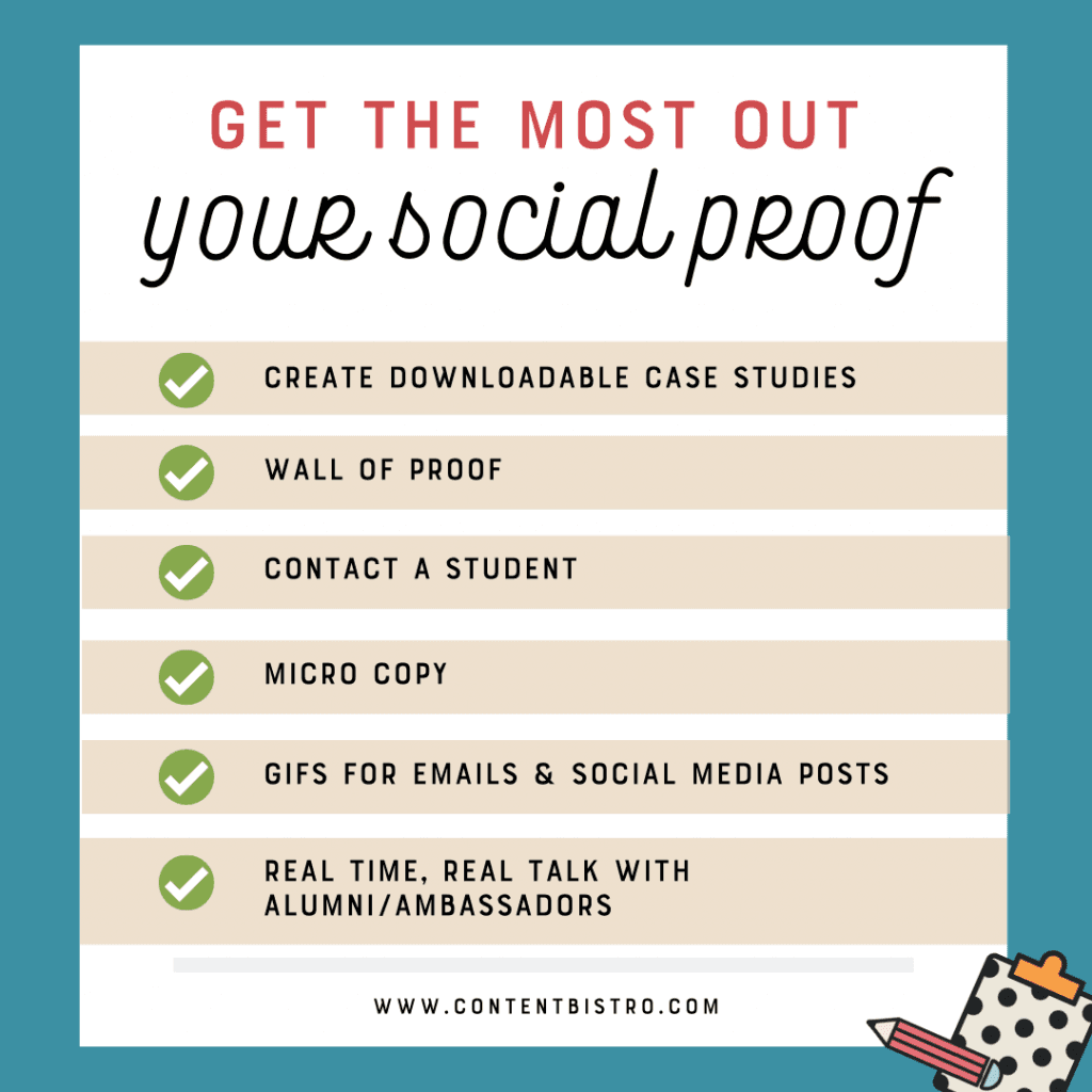 Social proof marketing