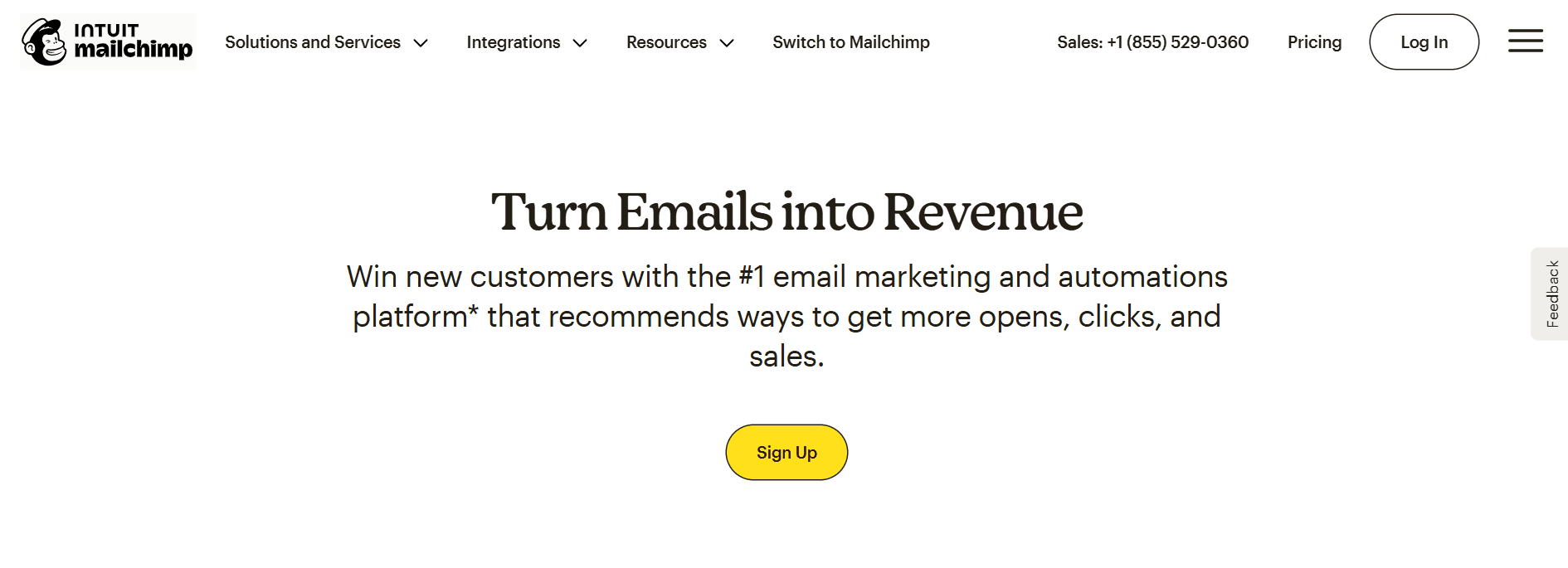 mailchimp - Lead Nurturing Tools